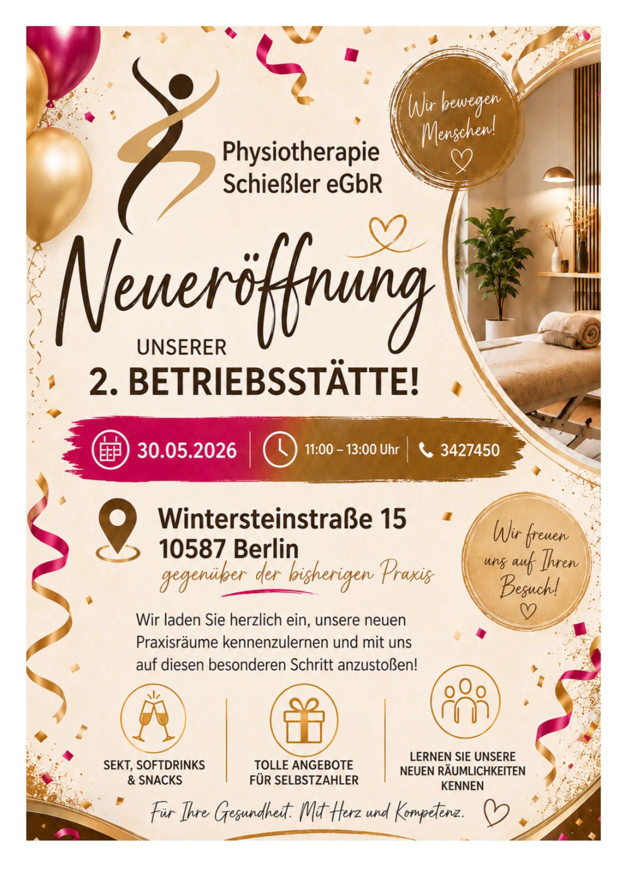 Neueröffnung unserer 2. Betriebsstätte am 30.05.2026